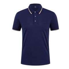 定制男士POLO衫翻领短袖修身高档
